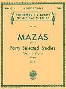 40 Selected Studies, Op. 36 - Book 2: Schirmer Library of Classics Volume 1259 Violin Method