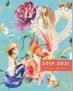 2019-2021 3 Year Planner: Elegant Mermaid 3 Year Calendar Planner - 2019-2021 Monthly Schedule Organizer Three Year Calendar Planner, 36 Months