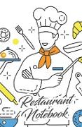 Restaurant Notebook: 120-Page Blank, Lined Writing Journal for Restaurant Staff - Makes a Great Gift for Anyone Working at a Restaurant (5