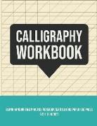 Calligraphy Workbook: Blank Handwriting Practice Notebook Slanted Grid Paper 100 Pages 8.5 X 11 Inches (Volume 5)