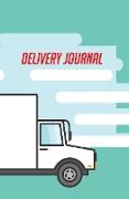 Delivery Journal: 120-Page Blank, Lined Writing Journal - Record All Your Deliveries in This Log Book (5.25 X 8 Inches / Green)