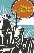 Farmer Journal: 120-Page Blank, Lined Writing Journal for Farmers - Makes a Great Gift for Anyone Into Farming (5.25 X 8 Inches / Blue