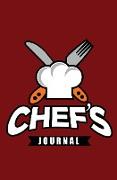 Chef's Journal: 120-Page Blank, Lined Writing Journal for Chefs - Makes a Great Gift for Anyone Into Cooking (5.25 X 8 Inches / Red)