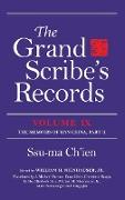 The Grand Scribe's Records, Volume IX