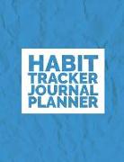 Habit Tracker Journal Planner: 24 Month Habit Tracker Calendar to Help You Track Your Habits 8.5 X 11 Inches Notebook (Volume 9)