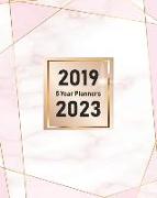 5 Year Planners: 2019-2023 Five Year Calendar by Monthly Schedule and Organizer