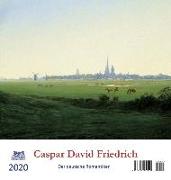 Caspar David Friedrich 2020 Postkartenkalender