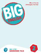 Big English AmE 2nd Edition 2 Assessment Book & Audio CD Pack