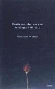 Cuaderno de versos : antología 1985-2010