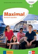 Maximal B1. Arbeitsbuch mit LMS-Code für das interaktive Kurs- und Übungsbuch