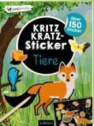 Kritzkratz-Sticker – Tiere