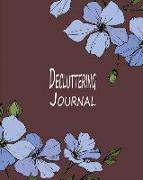 Decluttering Journal: A 48-Week House Cleaning Planner & Organizer - Flex Flowers Blue-1