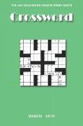 Crossword: March, 2019