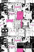 Flexible Daily Planner: Crazy Cat Lady Calendar - Undated - Makes a Purrfect Diary for Home, School or Office