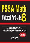 Pssa Math Workbook for Grade 8: Abundant Exercises and Two Full-Length Pssa Math Practice Tests