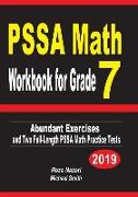 Pssa Math Workbook for Grade 7: Abundant Exercises and Two Full-Length Pssa Math Practice Tests
