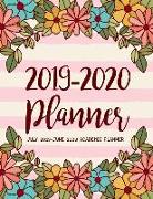 July 2019-June 2020 Academic Planner: 2019-2020 Two Year Daily Weekly Monthly Calendar Planner for to Do List Planners & Academic Schedule Agenda Logb