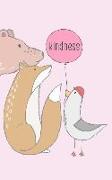 Bird Fox Bear Sharing Kindness Balloon Friendship Virtue Notebook: Sunday, Home, Bible School, Vbs, Birthday Gifts, Religious Parties, Children Bible