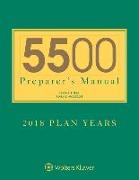 5500 Preparer's Manual for 2018 Plan Years