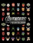 Avengers Coloring Book: Coloring Book for Kids and Adults, This Amazing Coloring Book Will Make Your Kids Happier and Give Them Joy