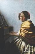 Jan Vermeer Notizbuch: Junge Frau Am Virginal - Perfekt Für Notizen - Modisches Tagebuch - Ideal Für Die Schule, Studium, Rezepte Oder Passwö
