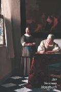 Jan Vermeer Notizbuch: Briefschreiberin Und Dienstmagd - Perfekt Für Notizen - Modisches Tagebuch - Ideal Für Die Schule, Studium, Rezepte Od