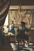 Jan Vermeer Notizbuch: Die Malkunst (Allegorie Der Malerei) - Modisches Tagebuch - Ideal Für Die Schule, Studium, Rezepte Oder Passwörtern Zu