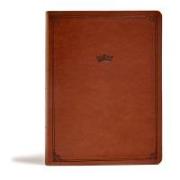 CSB Tony Evans Study Bible, British Tan Leathertouch, Indexed