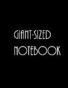 Giant-Sized Notebook: Jumbo Notebook, Journal, 500 Pages, 250 Ruled Sheets