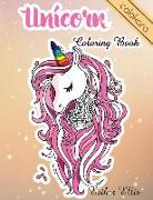 Unicorn Coloring Book: Adult Coloring Book with Beautiful Unicorn Designs for Relaxation