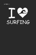 Notizbuch I Surfing: Surfer Notizbuch Planer 6x9 Lined