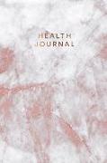 Health Journal: Bronze Marble Workbook for Women and Girls &#9733, 100 Days of Health Journaling &#9733, Log Your Sleep, Food, Exercis