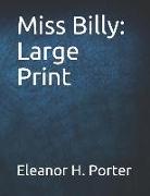 Miss Billy: Large Print