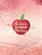 Academic Planner Monthly July 2019-June 2020: Monthly Calendars with Holidays, Planner Schedule Organizer July 2019-June 2020 Time Management 52 Week