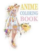 Anime Coloring Book: Coloring Book for Adults and Teens