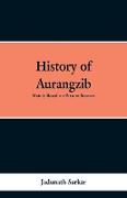 History of Aurangzib