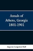 Annals of Athens, Georigia 1801-1901