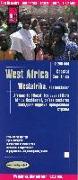 Reise Know-How Landkarte Westafrika, Küstenländer (1:2.200.000) : von Senegal bis Nigeria