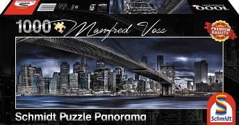 Panorama New York Dark Night