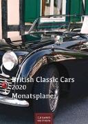 British Classic Cars Monatsplaner 2020 30x42cm