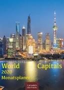 World Capitals Monatsplaner 2020 30x42cm