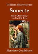 Sonette (Großdruck)