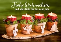 Midikarte Lichtblicke X-mas quer 5306.B