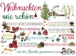 Postkarte Lichtblicke X-mas quer 5519.A