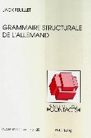 Grammaire structurale de l'allemand