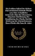 Ein Problem Gelöst! Der Sichere Und Geschwind Heilende Pferde-Arzt, Oder, Gründlicher Unterricht Über Die Erkenntniss, Ursachen Und Heilung Der Krankh