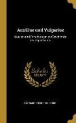 Auxilius Und Vulgarius: Quellen Und Forschungen Zurgeschichte Des Papstthums