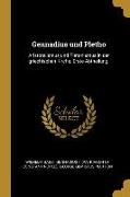 Gennadius Und Pletho: Aristotelismus Und Platonismus in Der Griechischen Kirche. Erste Abtheilung