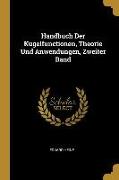 Handbuch Der Kugelfunctionen, Theorie Und Anwendungen, Zweiter Band