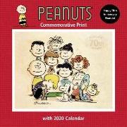 Peanuts 2020 Collectible Print with Wall Calendar